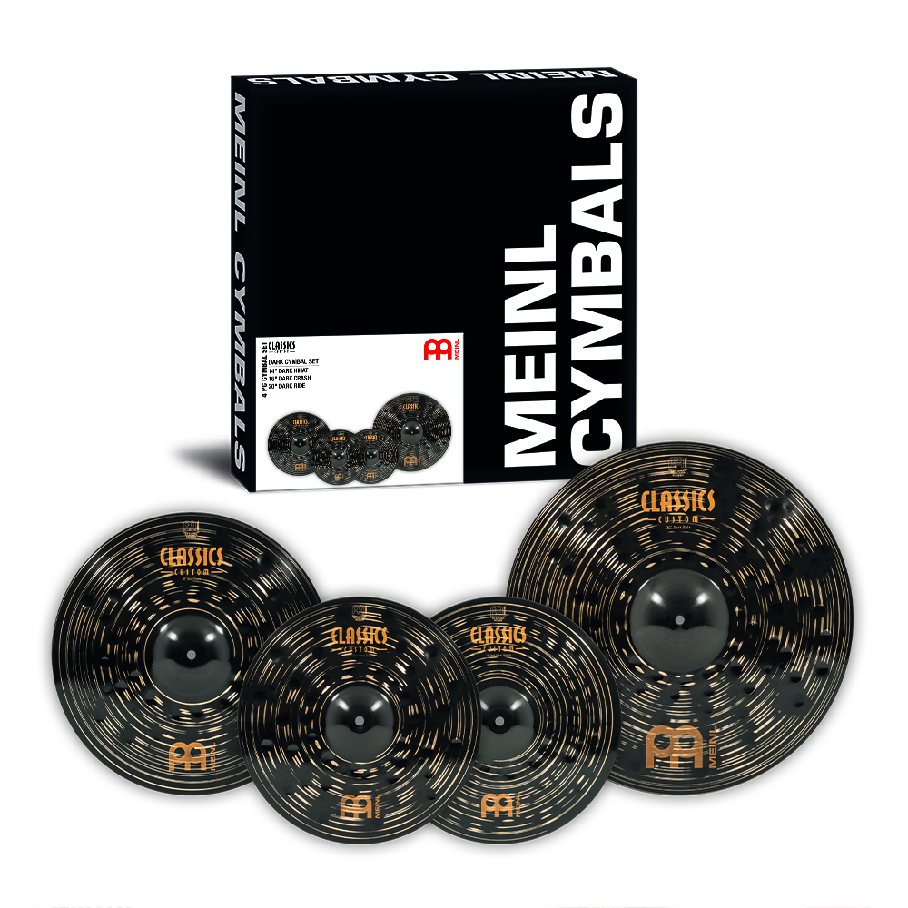 Meinl Classics Custom Dark Beckenset 3-teilig