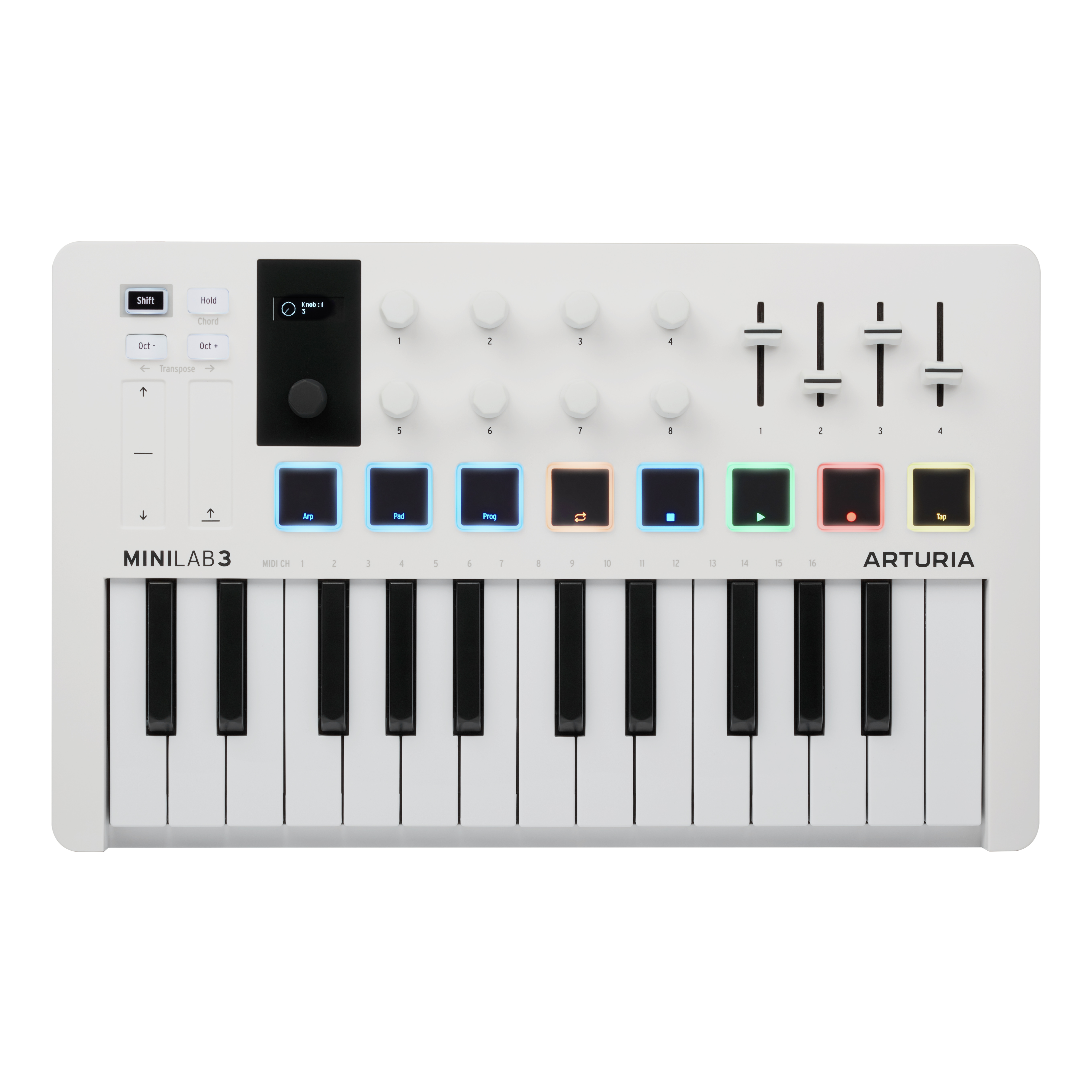 Arturia MiniLab 3 Weiß